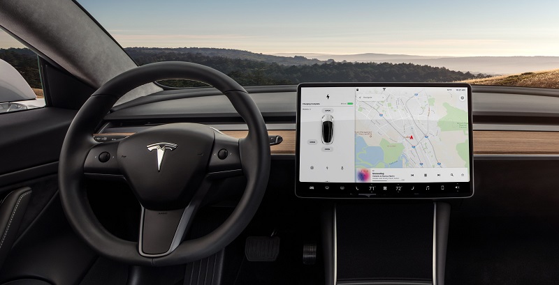 Tesla Touch Screens