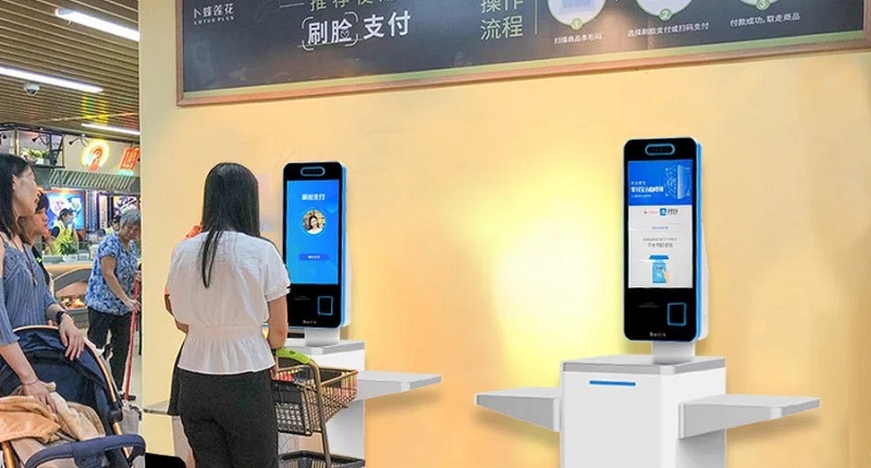 Touch Screen For Self-service Cash Register