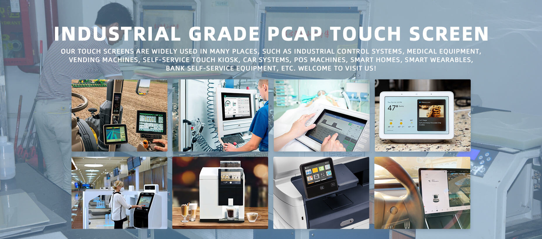 pcap touch panel solution